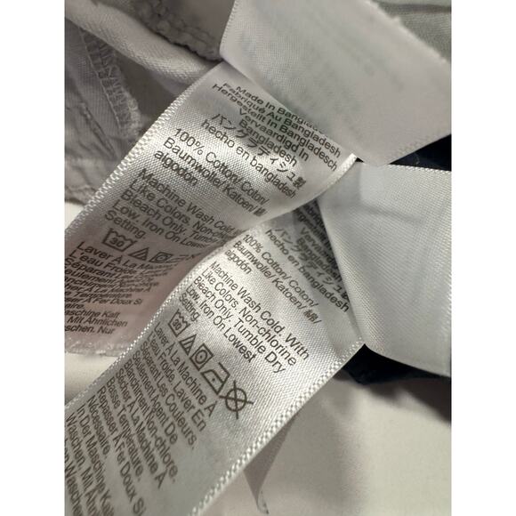 LOT of 2 J.Crew Women's 3.5" Classic Chino Shorts Size 0 Navy Gray Cotton - Picture 7 of 10